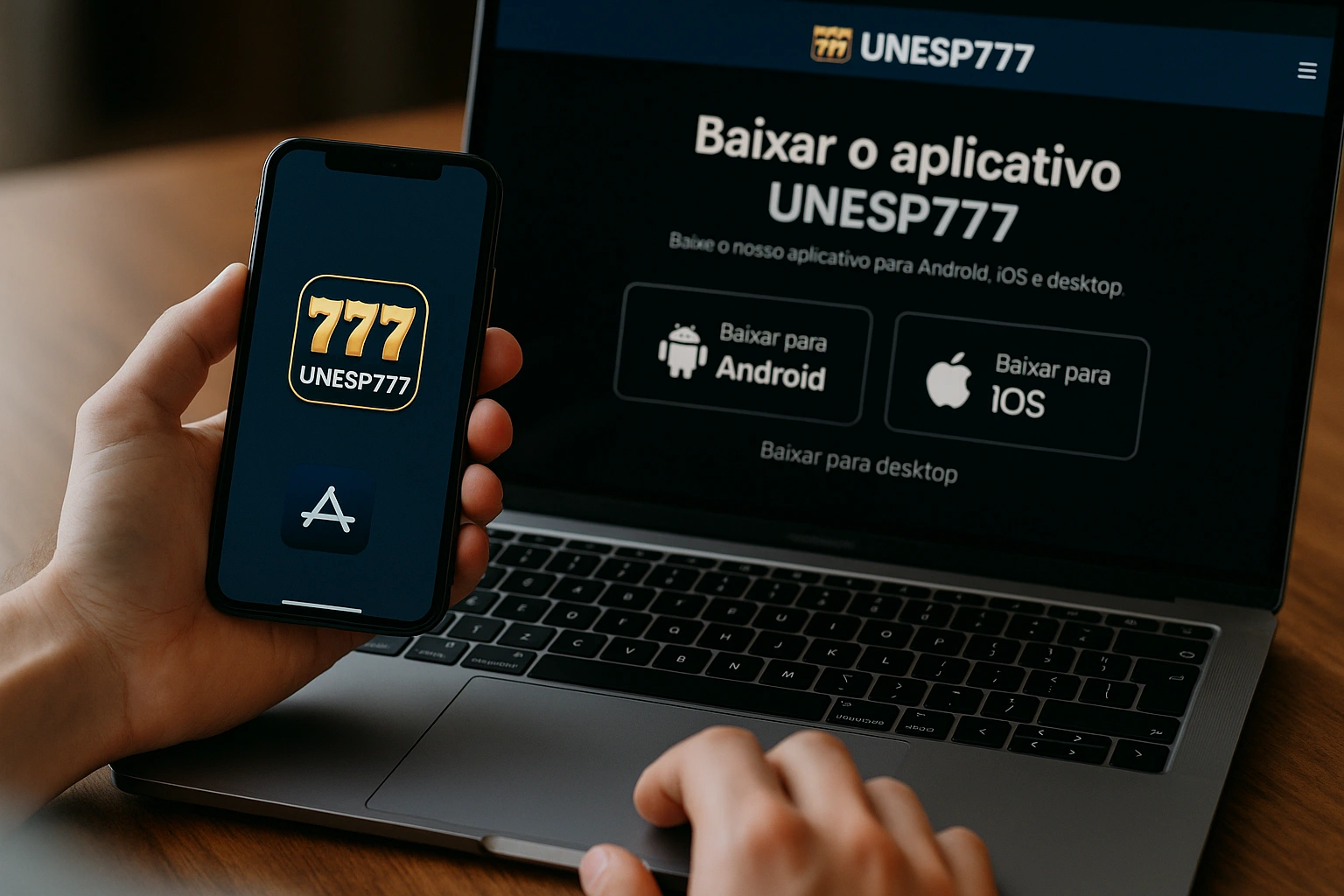 Baixar o UNESP777 Cassino App