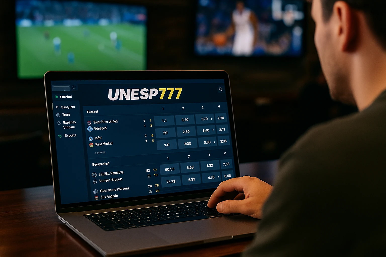 Aposte em apostas esportivas no cassino online UNESP777